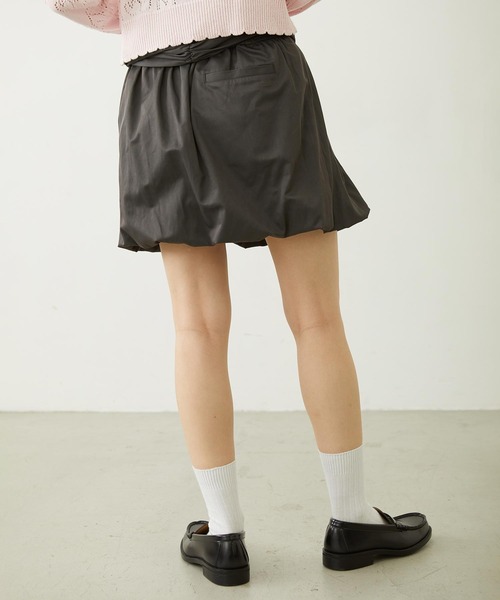 MILKFED.(ミルクフェド)の「WRAP PANEL SKIRT(スカート・レディース・ネイビー/ベージュ/チャコール・M/S)」の5枚目の写真