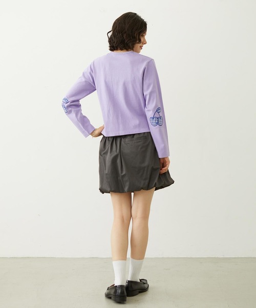 MILKFED.(ミルクフェド)の「WRAP PANEL SKIRT(スカート・レディース・ネイビー/ベージュ/チャコール・M/S)」の13枚目の写真