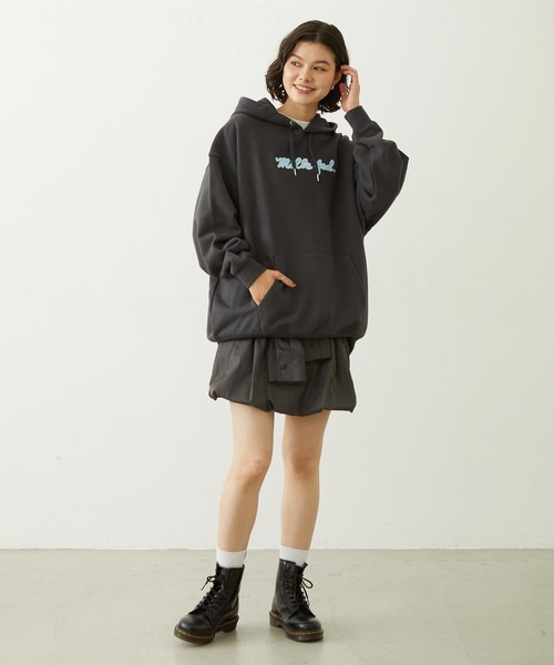 MILKFED.(ミルクフェド)の「WRAP PANEL SKIRT(スカート・レディース・ネイビー/ベージュ/チャコール・M/S)」の14枚目の写真