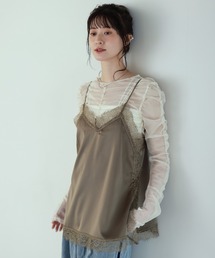 セットアップ対応可能【MADE IN JAPAN 】3 Layers Camisole/3レイヤー