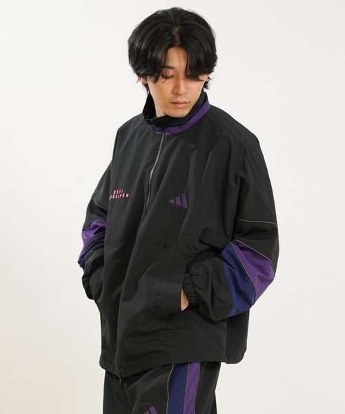 adidas(アディダス)の「adidas/アディダス ジャケット TJ610(ナイロンジャケット・メンズ・ブラック/グレー・M/2XL/XL)」の1枚目の写真