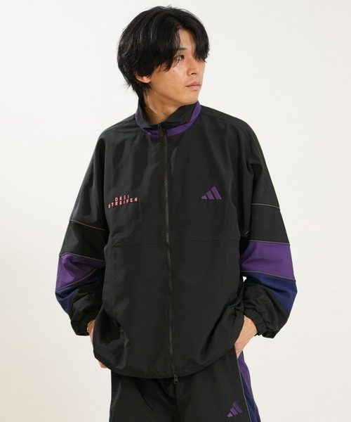 adidas(アディダス)の「adidas/アディダス ジャケット TJ610(ナイロンジャケット・メンズ・ブラック/グレー・M/2XL/XL)」の3枚目の写真