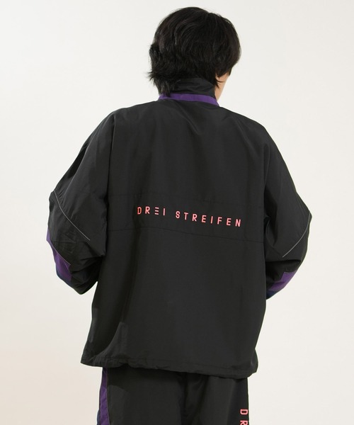adidas(アディダス)の「adidas/アディダス ジャケット TJ610(ナイロンジャケット・メンズ・ブラック/グレー・M/2XL/XL)」の4枚目の写真