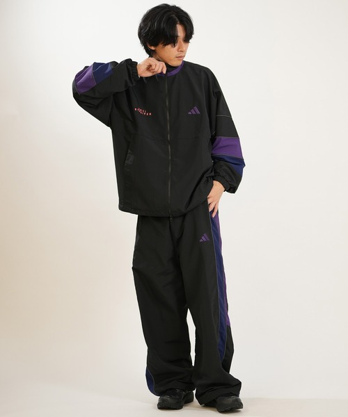 adidas(アディダス)の「adidas/アディダス ジャケット TJ610(ナイロンジャケット・メンズ・ブラック/グレー・M/2XL/XL)」の5枚目の写真