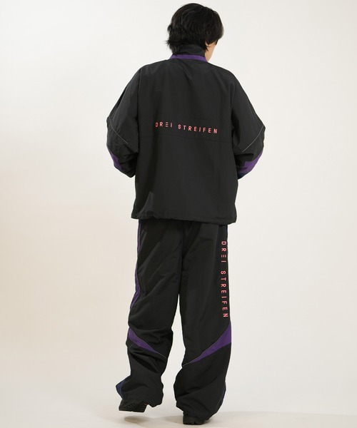 adidas(アディダス)の「adidas/アディダス ジャケット TJ610(ナイロンジャケット・メンズ・ブラック/グレー・M/2XL/XL)」の6枚目の写真