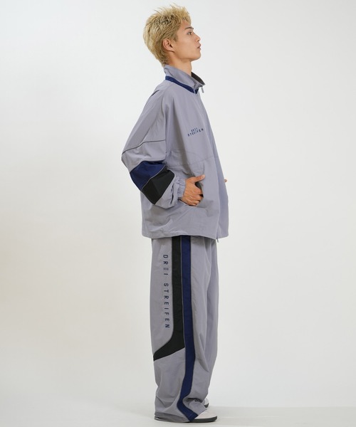 adidas(アディダス)の「adidas/アディダス ジャケット TJ610(ナイロンジャケット・メンズ・ブラック/グレー・M/2XL/XL)」の16枚目の写真