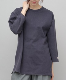 7.6オンス USAコットン 切替 七分袖 フットボール Tシャツ レギュラー