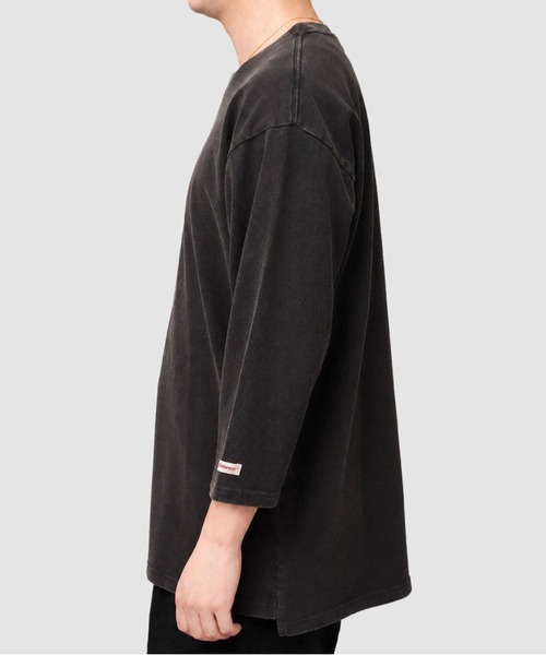 Goodwear（グッドウェア）の「USAコットン ケミカルウォッシュ加工 7分袖 Tシャツ レギュラーシルエット（Tシャツ/カットソー・メンズ・ネイビー/ブラック/チャコール・L/XL/M）」の22枚目の写真