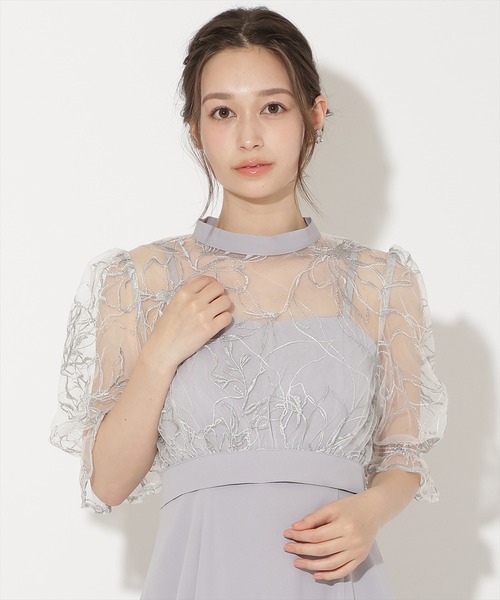 WILLSELECTION(ウィルセレクション)の「バックウエストリボンブラウス×フレアキャミワンピース(ドレス・レディース・ピンク/ブラック/サックスブルー・FREE)」の17枚目の写真