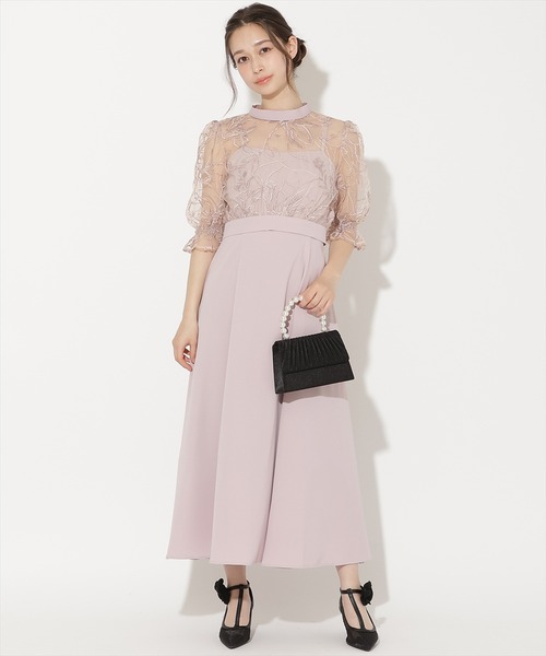 WILLSELECTION(ウィルセレクション)の「バックウエストリボンブラウス×フレアキャミワンピース(ドレス・レディース・ピンク/ブラック/サックスブルー・FREE)」の18枚目の写真
