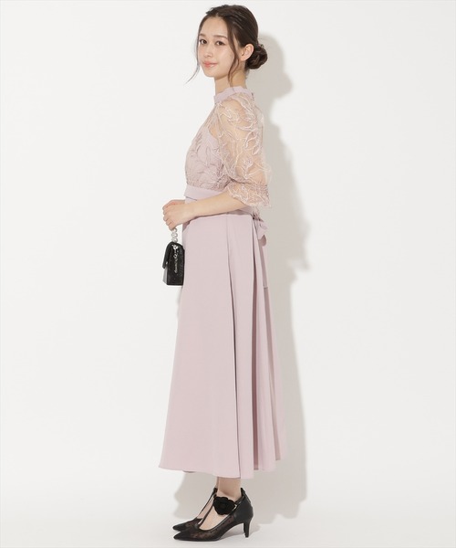 WILLSELECTION(ウィルセレクション)の「バックウエストリボンブラウス×フレアキャミワンピース(ドレス・レディース・ピンク/ブラック/サックスブルー・FREE)」の19枚目の写真