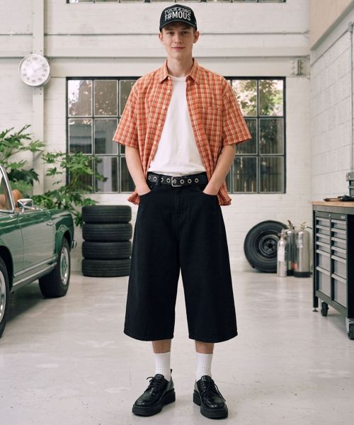 DWSE(ディーダブリューエスイー)の「オールデイバミューダショーツ(ブラック)(その他パンツ・メンズ・その他・SMALL/MEDIUM/LARGE/X-LARGE)」の2枚目の写真