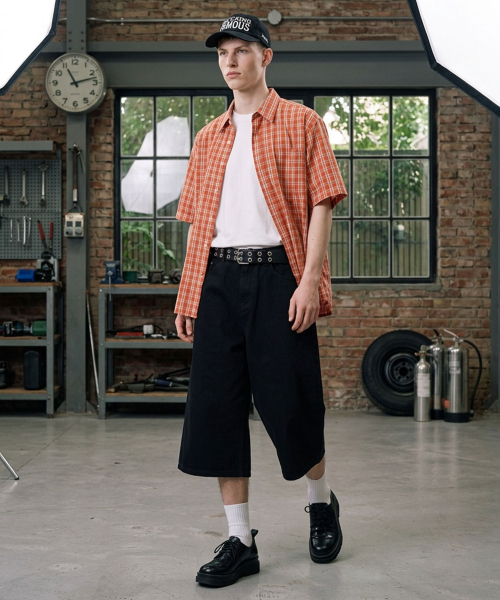 DWSE(ディーダブリューエスイー)の「オールデイバミューダショーツ(ブラック)(その他パンツ・メンズ・その他・SMALL/MEDIUM/LARGE/X-LARGE)」の4枚目の写真
