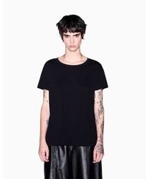 【A|X アルマーニ エクスチェンジ】<ZOZO限定>ワンポイントロゴ 半袖クルーネックTシャツ/BOYFRIEND