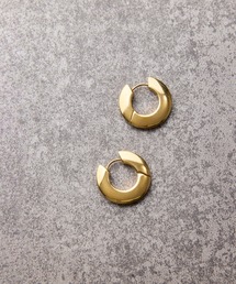 フラットフープピアス
