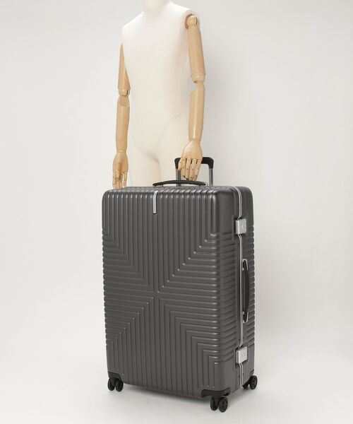Samsonite（サムソナイト）の「サムソナイト INTERSECT スピナー76 ブラック（スーツケース/キャリーバッグ・キッズ・ブラック・L）」の2枚目の写真
