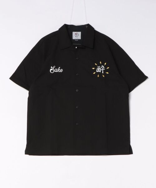 JACKROSE(ジャックローズ)の「YOIDORE KAMINARISAMA シャツ(シャツ/ブラウス・メンズ・ブラック・L/M/XL)」の1枚目の写真