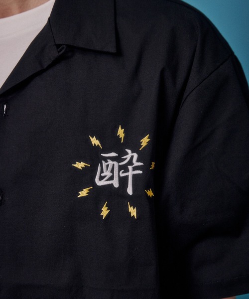 JACKROSE(ジャックローズ)の「YOIDORE KAMINARISAMA シャツ(シャツ/ブラウス・メンズ・ブラック・L/M/XL)」の8枚目の写真