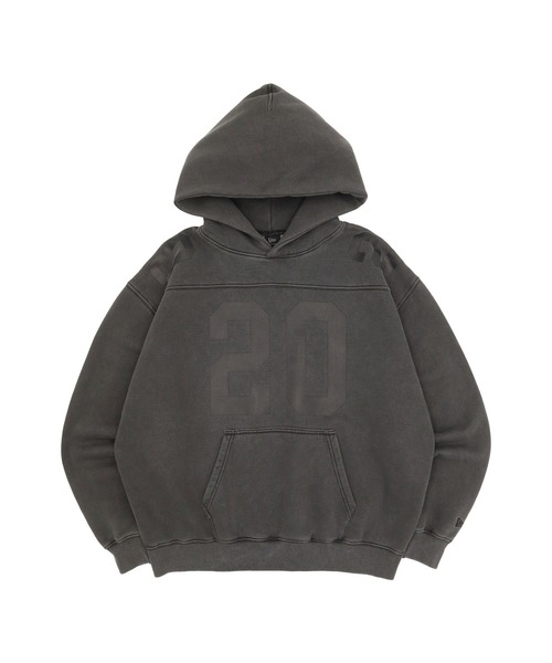 NEW ERA(ニューエラ)の「ニューエラ クロップドスウェットパーカー(パーカー・メンズ・グレー・XXL/XL/L/M/S)」の7枚目の写真