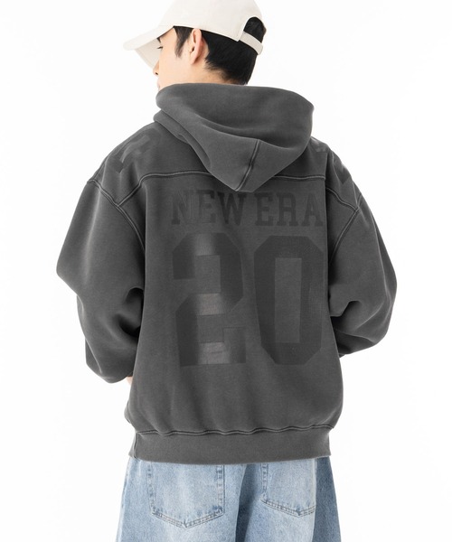 NEW ERA(ニューエラ)の「ニューエラ クロップドスウェットパーカー(パーカー・メンズ・グレー・XXL/XL/L/M/S)」の5枚目の写真