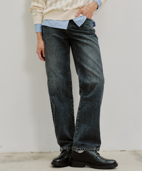 PLAC(プラック)の「ESSENTIAL M61 STRAIGHT BLUE BLACK(デニムパンツ・メンズ・その他・36/34/32/30/31/33/29)」の3枚目の写真