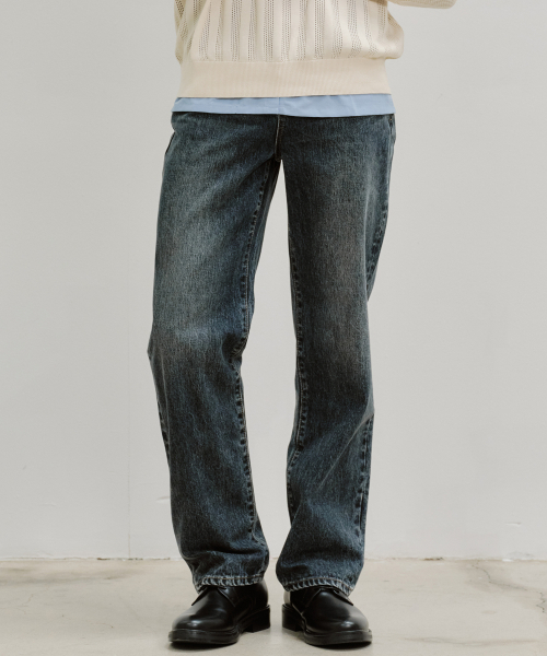 PLAC(プラック)の「ESSENTIAL M61 STRAIGHT BLUE BLACK(デニムパンツ・メンズ・その他・36/34/32/30/31/33/29)」の4枚目の写真