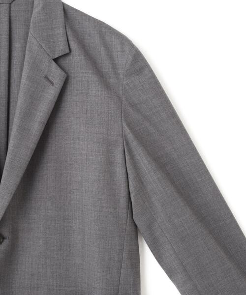YLEVE(イレーヴ)の「YLEVE / SUPER120'S CHAMBRAY WOOL JACKET(テーラードジャケット・レディース・ブラウン/グレー・1/0)」の9枚目の写真