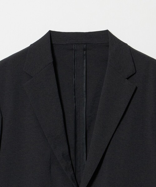UNITED ARROWS（ユナイテッドアローズ）の「ウェザーコンフォート メランジ シングル 2ボタン ジャケット 撥水 ヨコストレッチ（テーラードジャケット・メンズ・ブラック/ダークグレー・XL/L/M/S）」の4枚目の写真