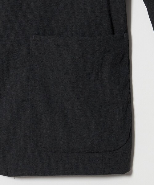 UNITED ARROWS（ユナイテッドアローズ）の「ウェザーコンフォート メランジ シングル 2ボタン ジャケット 撥水 ヨコストレッチ（テーラードジャケット・メンズ・ブラック/ダークグレー・XL/L/M/S）」の7枚目の写真