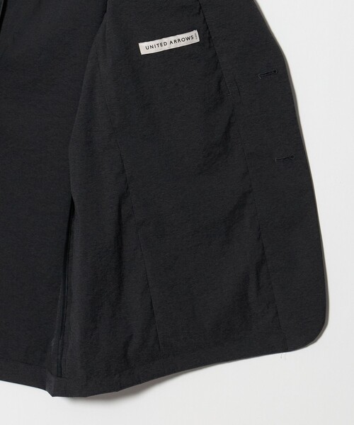UNITED ARROWS（ユナイテッドアローズ）の「ウェザーコンフォート メランジ シングル 2ボタン ジャケット 撥水 ヨコストレッチ（テーラードジャケット・メンズ・ブラック/ダークグレー・XL/L/M/S）」の10枚目の写真