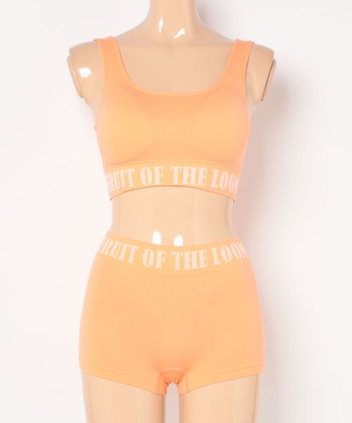FRUIT OF THE LOOM（フルーツオブザルーム）の「【FRUIT OF THE LOOM】ブラショータンクトップタイプ（タンクトップ・レディース・ブラウン系その他/ブラック系その他/オレンジ系その他・FREE）」の3枚目の写真