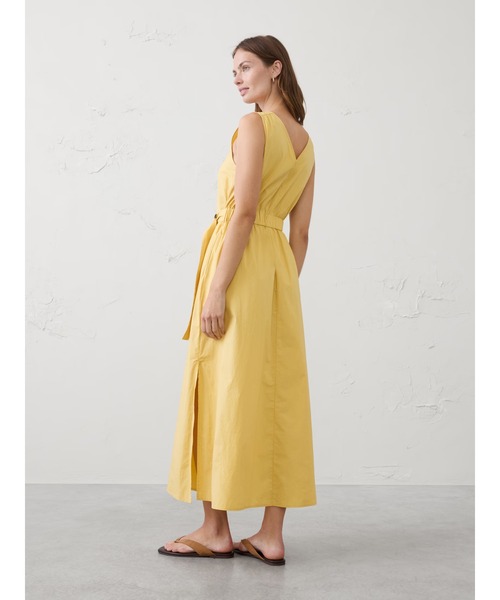 BANANA REPUBLIC FACTORY STORE(バナナリパブリック ファクトリーストア)の「BANANA REPUBLIC FACTORY STORE ポプリンベルト付きマキシワンピース(ワンピース・レディース・オリーブ/その他・L/M/S/XS)」の7枚目の写真