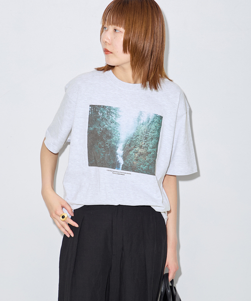 POET MEETS DUBWISE(ポエットミーツダブワイズ)の「《追加》POETMEETS DUBWISE CANADIAN ROCKIES Tシャツ(Tシャツ/カットソー・レディース・グレー・FREE)」の17枚目の写真