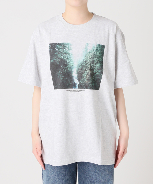 POET MEETS DUBWISE(ポエットミーツダブワイズ)の「《追加》POETMEETS DUBWISE CANADIAN ROCKIES Tシャツ(Tシャツ/カットソー・レディース・グレー・FREE)」の13枚目の写真