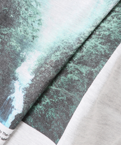 POET MEETS DUBWISE(ポエットミーツダブワイズ)の「《追加》POETMEETS DUBWISE CANADIAN ROCKIES Tシャツ(Tシャツ/カットソー・レディース・グレー・FREE)」の3枚目の写真