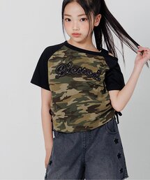 algy | サイドギャザーワンショルデザイン半袖Tシャツ(Tシャツ/カットソー)