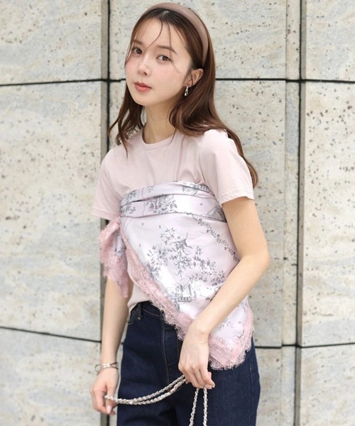 Mystrada（マイストラーダ）の「ティアードドッキングカットソー（T