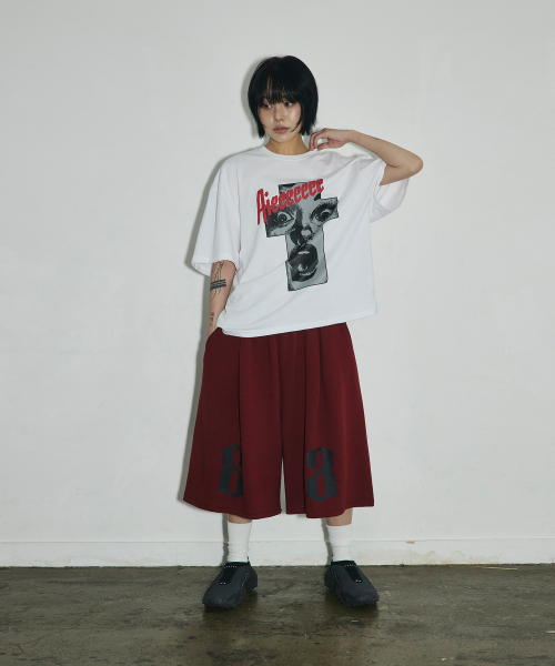 SCALLYWAG（スカリーワグ）の「ダブルエイト バミューダ スウェットショーツ[バーガンディ]（その他パンツ・レディース・その他・LARGE/MEDIUM）」の6枚目の写真
