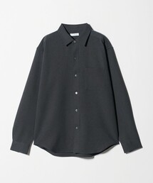 【WEB限定 WARDROBE SMART】ウールライク シャツ