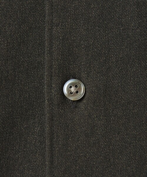 BEAUTY&YOUTH UNITED ARROWS(ビューティーアンドユースユナイテッドアローズ)の「【WEB限定 WARDROBE SMART】ウールライク シャツ(シャツ/ブラウス・メンズ・ブラック/ダークグレー/オリーブ・S/L/M/XL)」の5枚目の写真