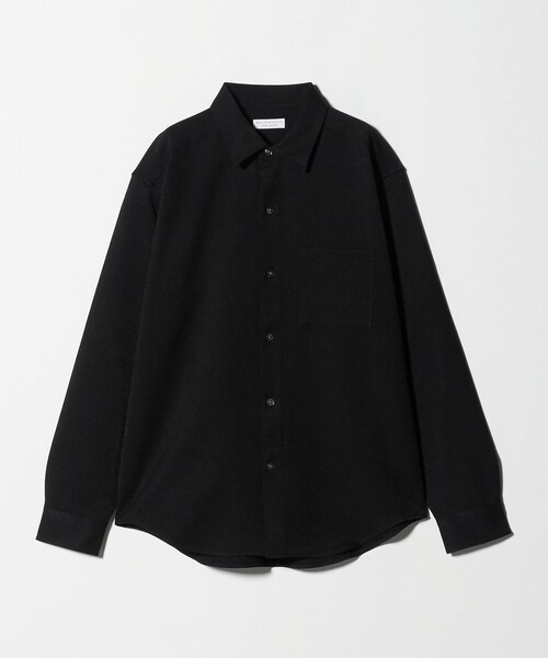 BEAUTY&YOUTH UNITED ARROWS(ビューティーアンドユースユナイテッドアローズ)の「【WEB限定 WARDROBE SMART】ウールライク シャツ(シャツ/ブラウス・メンズ・ブラック/ダークグレー/オリーブ・S/L/M/XL)」の11枚目の写真