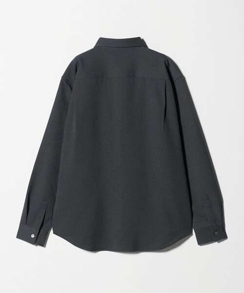 BEAUTY&YOUTH UNITED ARROWS(ビューティーアンドユースユナイテッドアローズ)の「【WEB限定 WARDROBE SMART】ウールライク シャツ(シャツ/ブラウス・メンズ・ブラック/ダークグレー/オリーブ・S/L/M/XL)」の19枚目の写真