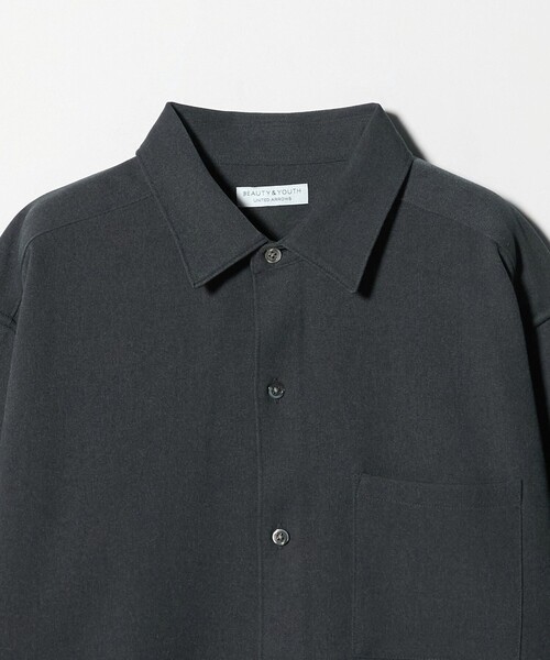 BEAUTY&YOUTH UNITED ARROWS(ビューティーアンドユースユナイテッドアローズ)の「【WEB限定 WARDROBE SMART】ウールライク シャツ(シャツ/ブラウス・メンズ・ブラック/ダークグレー/オリーブ・S/L/M/XL)」の20枚目の写真