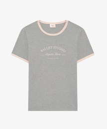 Repetto | ツートーン バレエスタジオ Tシャツ / S0682(Tシャツ/カットソー)