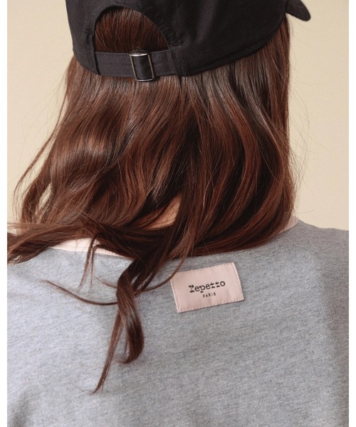 Repetto（レペット）の「ツートーン バレエスタジオ Tシャツ / S0682（Tシャツ/カットソー・レディース・ライトグレー・MEDIUM/SMALL）」の4枚目の写真