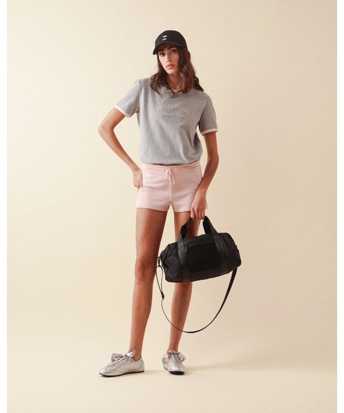 Repetto（レペット）の「ツートーン バレエスタジオ Tシャツ / S0682（Tシャツ/カットソー・レディース・ライトグレー・MEDIUM/SMALL）」の2枚目の写真