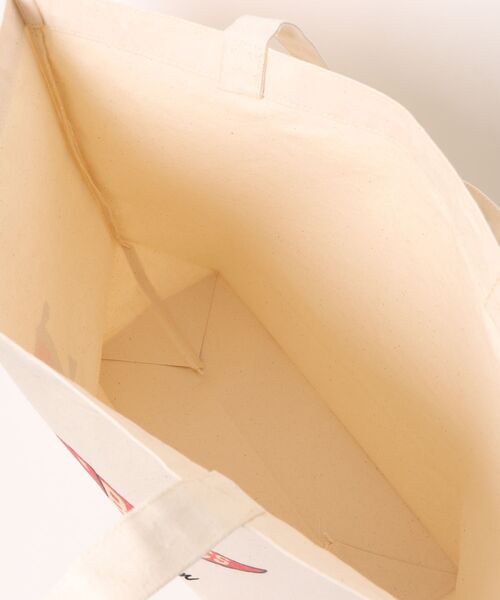 Ol' Basics(オールベーシックス)の「Ol' Basics(オール・ベーシックス) トートバッグ キャンバス フラッグイラスト ロゴ プリント 鞄 BAG アメカジ メンズ レディース ユニセックス MLサイズ(トートバッグ・レディース・ナチュラル・FREE)」の5枚目の写真