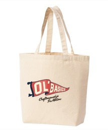 Ol' Basics(オール・ベーシックス) トートバッグ キャンバス フラッグイラスト ロゴ プリント 鞄 BAG アメカジ メンズ レディース ユニセックス MLサイズ