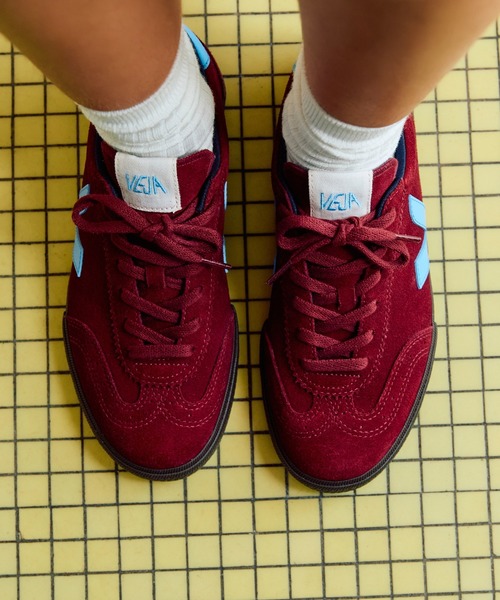 VEJA(ヴェジャ)の「VEJA Volley スエードスニーカー(スニーカー・レディース・マルーン・36/22/37/23/38/24/39/25)」の3枚目の写真