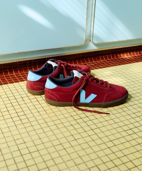 VEJA(ヴェジャ)の「VEJA Volley スエードスニーカー(スニーカー・レディース・マルーン・36/22/37/23/38/24/39/25)」の4枚目の写真